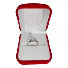 Anillo Solitario Compromiso Matrimonio Titanio 1.25ct Sz 5.5