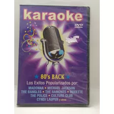 Karaoke 80's Back Dvd Nuevo