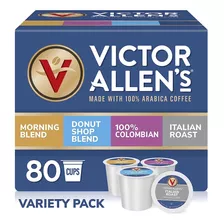 Cafe Víctor Allens 80 Keurig Cups Variedad