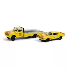 Set Miniatura Caminhão Plataforma C-30 1967 C/ Camaro 