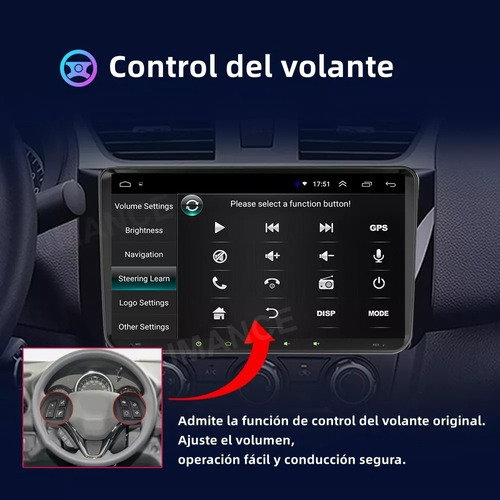 Android Kia Optima 16-18 Carplay Gps Touch Radio Bluetooth Foto 7