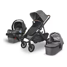 Uppababy Vista V2 - Cochecito Greyson (carbón Melange/carbon