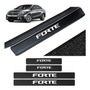 Sticker Cubre Estribos Fibra Carbon Para Kia Forte Gt Line