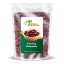 Cranberry Desidratado 1kg - Fruta Seca Premium Safra Nova