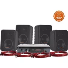 Kit Som Ambiente Hayonik Ambience 4000 Od V2 Entrada Óptica