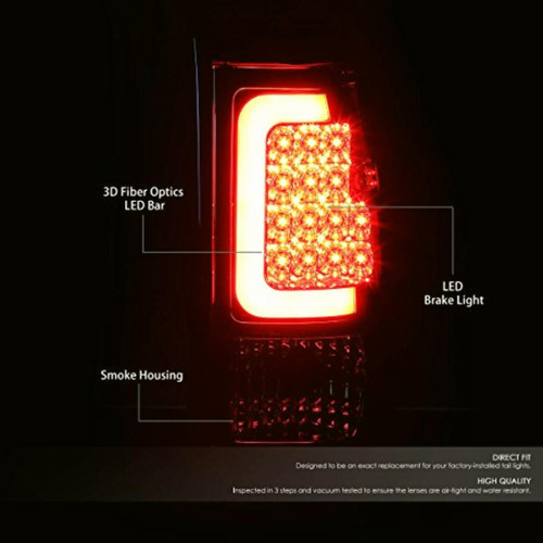 Dna Motoring Tl-csil03-led-3d-ch-sm Luz Trasera Led 3d Para Foto 2