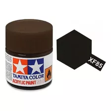 Tinta Acrílica Mini Xf-85 Preto Borracha (10 Ml) Tamiya81785