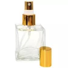 10 Frasco 30ml Cubo Vidro C/ Válvula Spray Luxo P/ Perfume