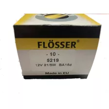 Lampara Flosser 12v 2 Polos 21/5w Pata Pareja Caja X 10 Uni 