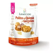 Palito Salgado Quinoa E Gergelim Leve Crock Sem Glúten