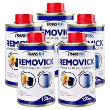 Kit 5x Removedor De Transfer Removick 150ml