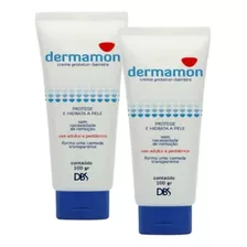  Kit 2 - Dermamon Creme Barreira Protetora Da Pele - 2x100g Tipo De Embalagem Bisnaga