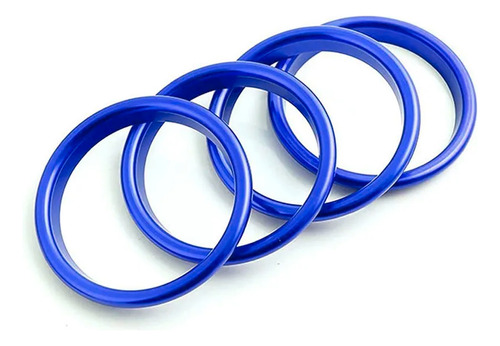 Set 4 Aros Embellecedores Salidas Aire Para Audi A3 S3 Sline Foto 4