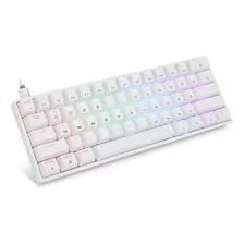 Teclado Gamer Mecánico Skyloong Sk61 Gateron Óptico Red