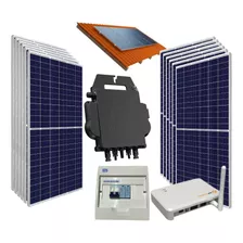 Kit Solar Completo Apsystems Ds3d (2000w) 12 Pl - 900 Kwh