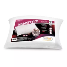 Almohada Inteligente Fiberball Sensitive Espumas Especiales Tradicional 61cm X 14cm Color Blanco