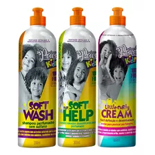 Kit Soul Power Kids Infantil Shampoo + Condicionador + Creme