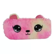 Estojo Gatinho De Pelúcia Rosa 