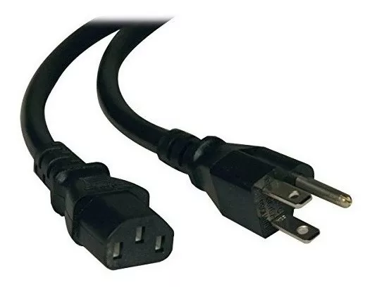 Cable De Corriente O Poder Pc O Monitor Y Otros 1.2mts