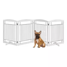 Yaheetech Dog Gate - Puerta Para Mascotas De 32 Pulgadas Pa.