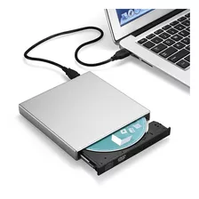 Reproductor Combo De Dvd Externo Portátil Cd Grabador De Dvd