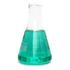 Erlenmeyer De Vidro Boca Estreita - 125 Ml