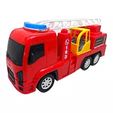 Carrinho Bombeiro Brinquedo Lançamento Infantil Barato Fire