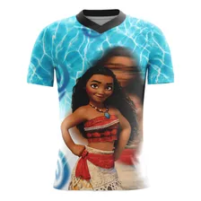 Camiseta Infantil Moana Maui Personalizada - Vários Modelos