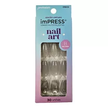 Unhas Postiças Kiss Impress Legacy Bailarina C/30un Ime02