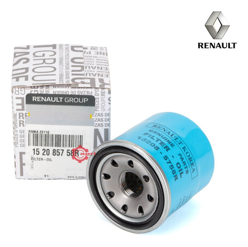 Filtro Aceite Renault Duster Oroch Captur Kangoo Original Foto 4