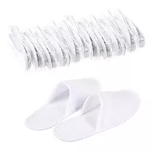 Pantuflas Desechables De 24 Pares: Ideal Para Uso En Hotel, 