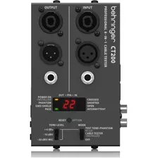 Tester De Cables Audio 8 En 1 Behringer Ct200 3 Modos