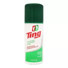 Ting Polvo En Aerosol Para El Pie De Atleta Y Mal Olor 80g