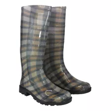 Bota De Lluvia Impermeable Dama Mas De 3 Diseños Top Moda 2