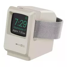 Soporte Con Diseño De Ordenador Retro Para Reloj Apple