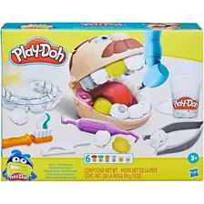 Massinha Play Doh Brincando De Dentista Novo Modelo Hasbro