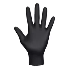 Guantes De Nitrilo Negros (100 Unidades)