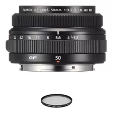 Fujifilm Gf 50mm F/3.5 R Lm Wr Lens With Uv Filter Kit