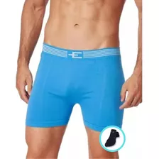 Pack X4 Boxer Eyelit Seamless Algodón Sin Costura