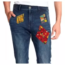 Remendos Para Colar Em Calça De Festa Junina C/ 26 Unidades