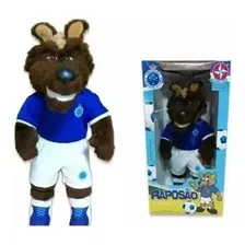 Mascote Raposão Pelúcia Boneco Mascote Do Cruzeiro