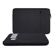 Funda Para Laptop De 15,6 In, Con Bolsillo/negro/resistente