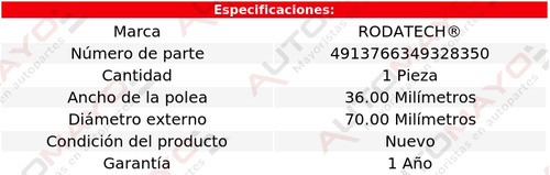 1-polea Tensora Distribucin Peugeot 607 3.0lv6 02-03 Foto 5