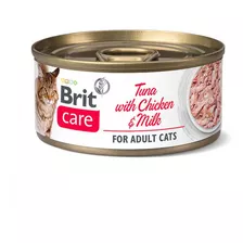 Brit Care Pate Tuna With Chicken And Milk 70g