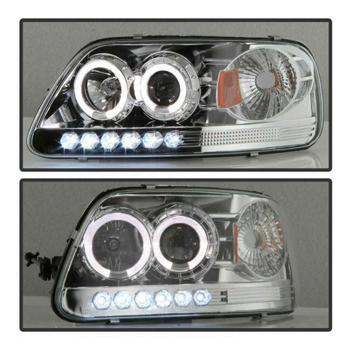 Faros Ford F-150 Expedition Led 1997 1998 1999 2000 A 2003  Foto 2