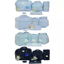 Kit Bolsas De Bebê Mala De Maternidade Menino/menina +brinde