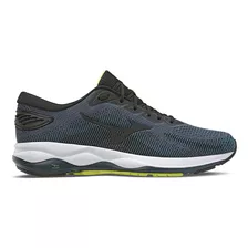 Tenis Mizuno Wave Way 2 Azul Petroleo