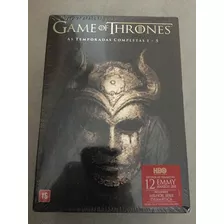 Box Game Of Thrones Dvd As Temporadas Completas 1 - 5 Lacre