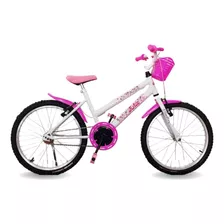 Bicicleta Aro 20 Power Bike White Infantil Feminina