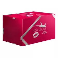 Kit Lips Pigmento Rbkollors - Cx C/ 6 Cores Em 5ml